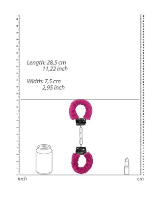 Beginner""s Handcuffs Furry - Pink