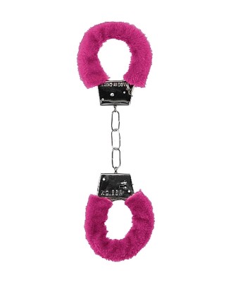 Beginner""s Handcuffs Furry - Pink