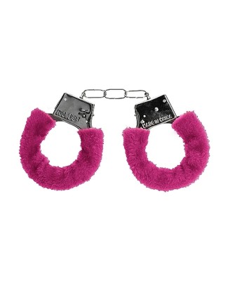 Beginner""s Handcuffs Furry - Pink