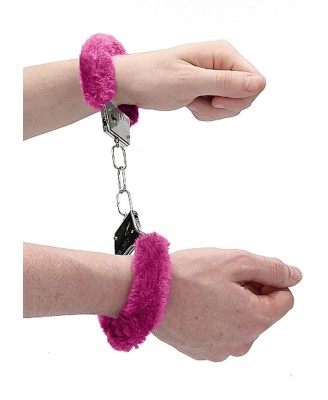 Beginner""s Handcuffs Furry - Pink