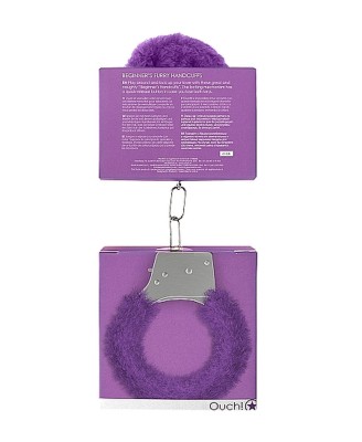 Beginner""s Handcuffs Furry - Purple