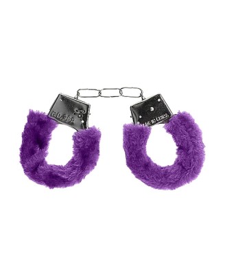 Beginner""s Handcuffs Furry - Purple