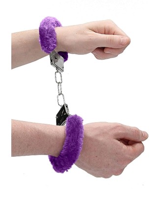 Beginner""s Handcuffs Furry - Purple