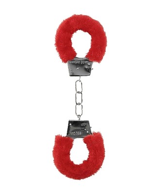 Beginner""s Handcuffs Furry - Red
