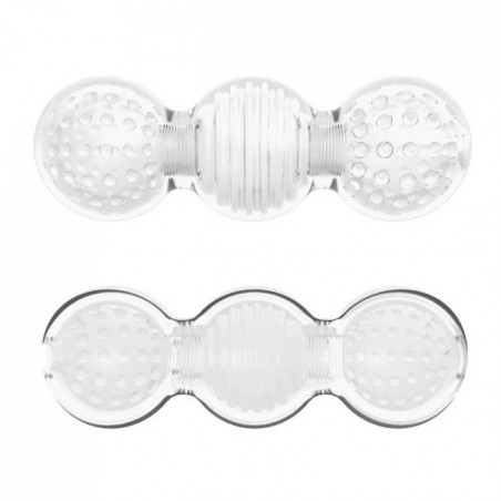 Masturbator- Me You Us Rapids Sucker Stroker Male Masturbator Transparent