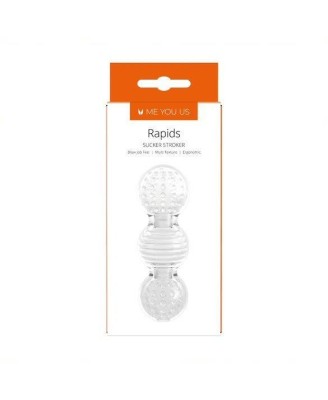 Masturbator- Me You Us Rapids Sucker Stroker Male Masturbator Transparent