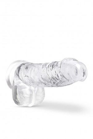NATURALLY YOURS  6" CRYSTALLINE DILDO  DIAMOND