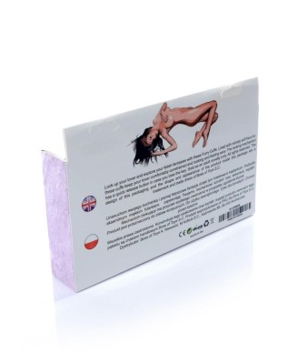 Kajdanki Fetish B - Series- Furry Cuffs Purple