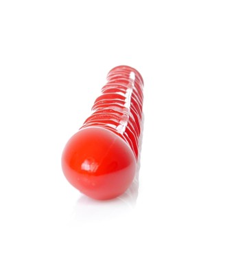 Dildo-Flexible Double Dong - Red