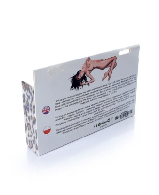 Kajdanki Fetish B - Series- Furry Cuffs Leopard