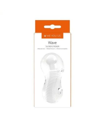 Masturbator - Me You Us Wave Sucker Stroker Male Masturbator Transparent