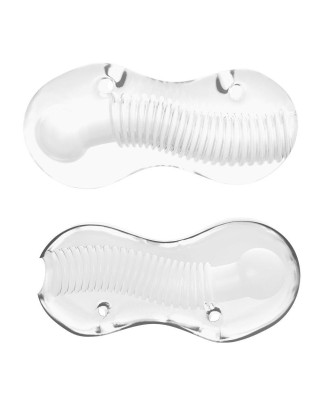 Masturbator - Me You Us Wave Sucker Stroker Male Masturbator Transparent