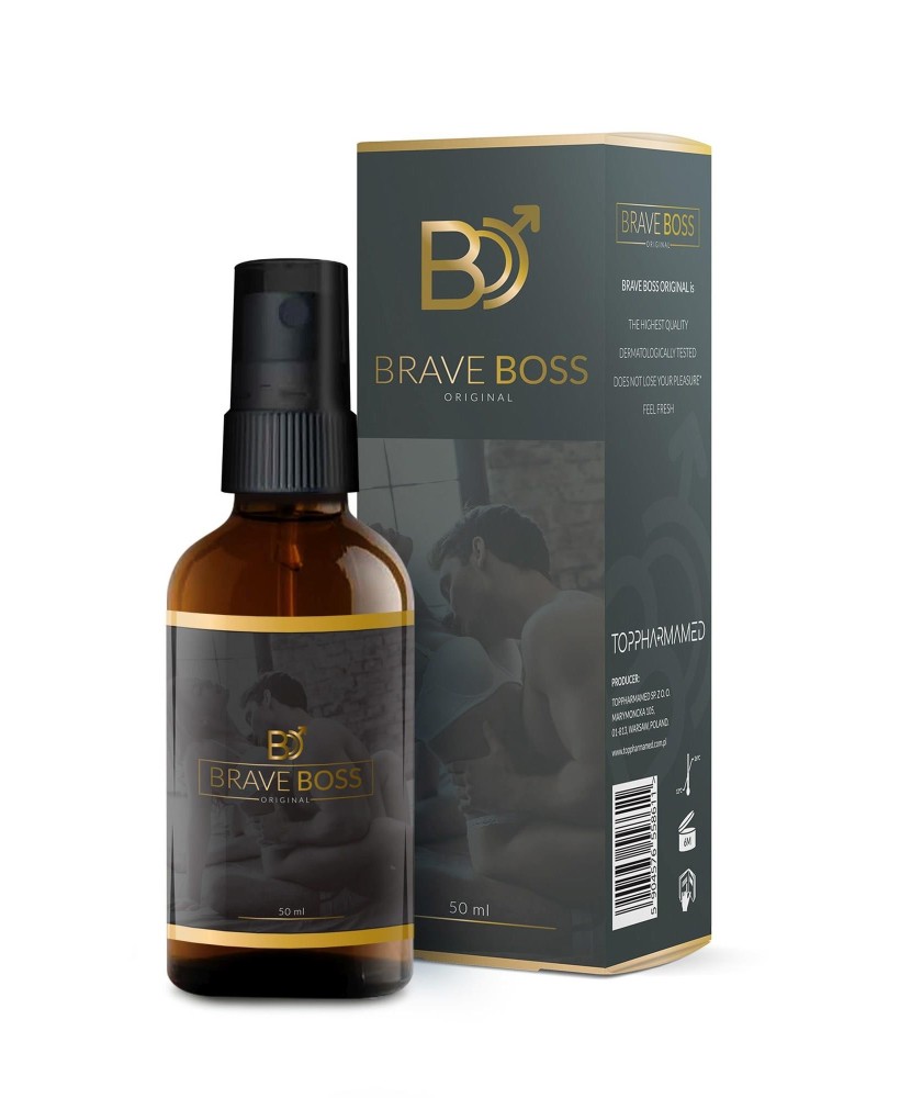 BRAVE BOSS Original spray 50 ml - na opóźnienie Wytrysku