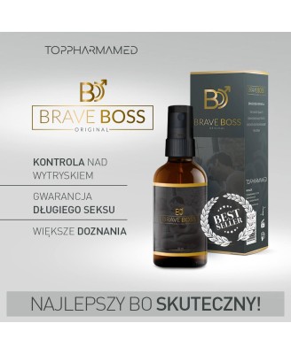 BRAVE BOSS Original spray 50 ml - na opóźnienie Wytrysku