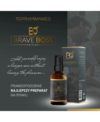 BRAVE BOSS Original spray 50 ml - na opóźnienie Wytrysku