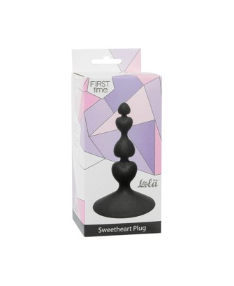 Plug-Anal Plug Sweetheart Plug Black