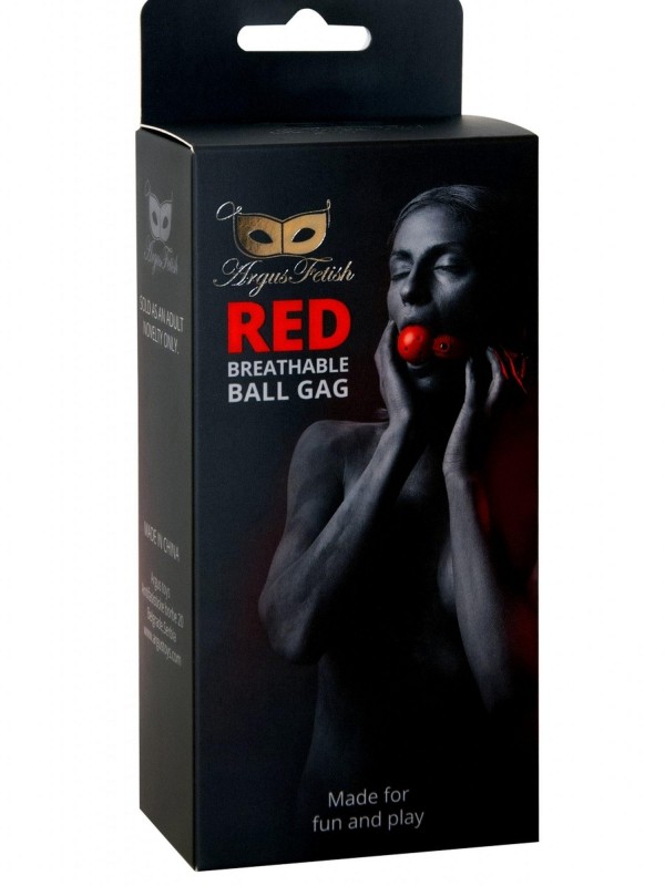 Red Breathable Ball Gag