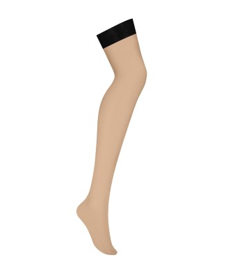 Bielizna-S814 pończochy czarne  S/M