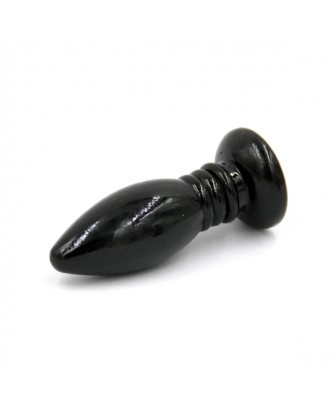 Rocket drill 3,4 inch black  anal plug 3,4 inch / 8,7 cm