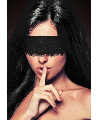 Mystere Lace Mask - Black