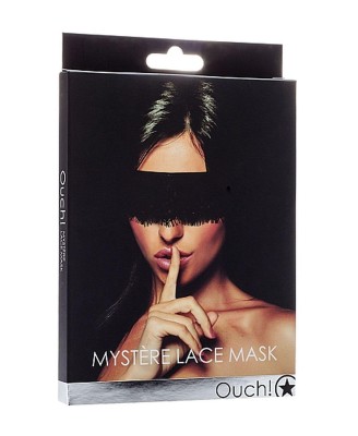 Mystere Lace Mask - Black