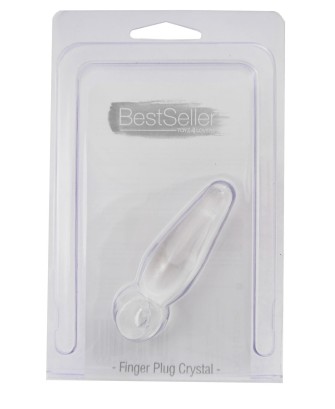 Plug-JAMMY JELLY ANAL FINGER PLUG CRYSTALL