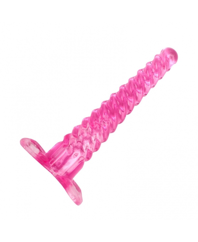 Rocket drill 6,3 inch purple big anal plug 6,3 inch / 16 cm