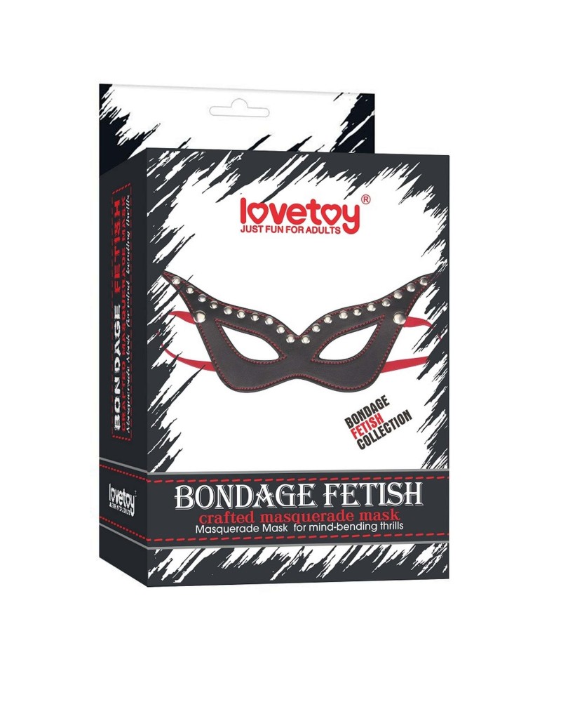 Bondage Fetish Masquerade Mask - Maska