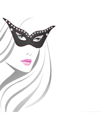 Bondage Fetish Masquerade Mask - Maska