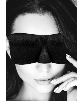 Satin Curvy Eye Mask - With Elastic Straps