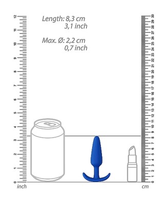 Slim Butt Plug - Blue