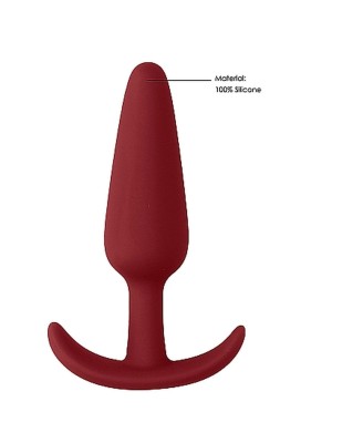 Slim Butt Plug - Red