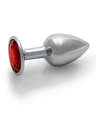 Round Gem Butt Plug - Small