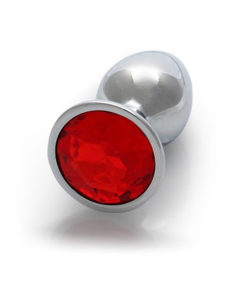 Round Gem Butt Plug - Small