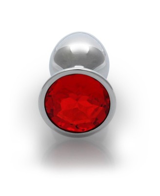 Round Gem Butt Plug - Small
