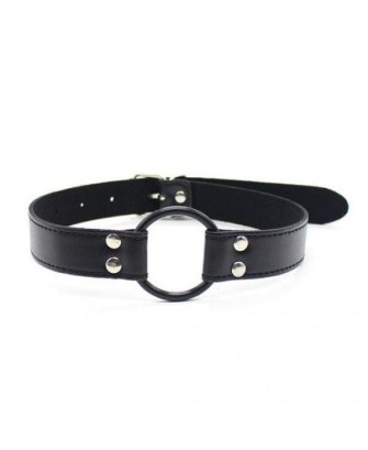 Knebel-Easy Belt Ring Gag (nero)