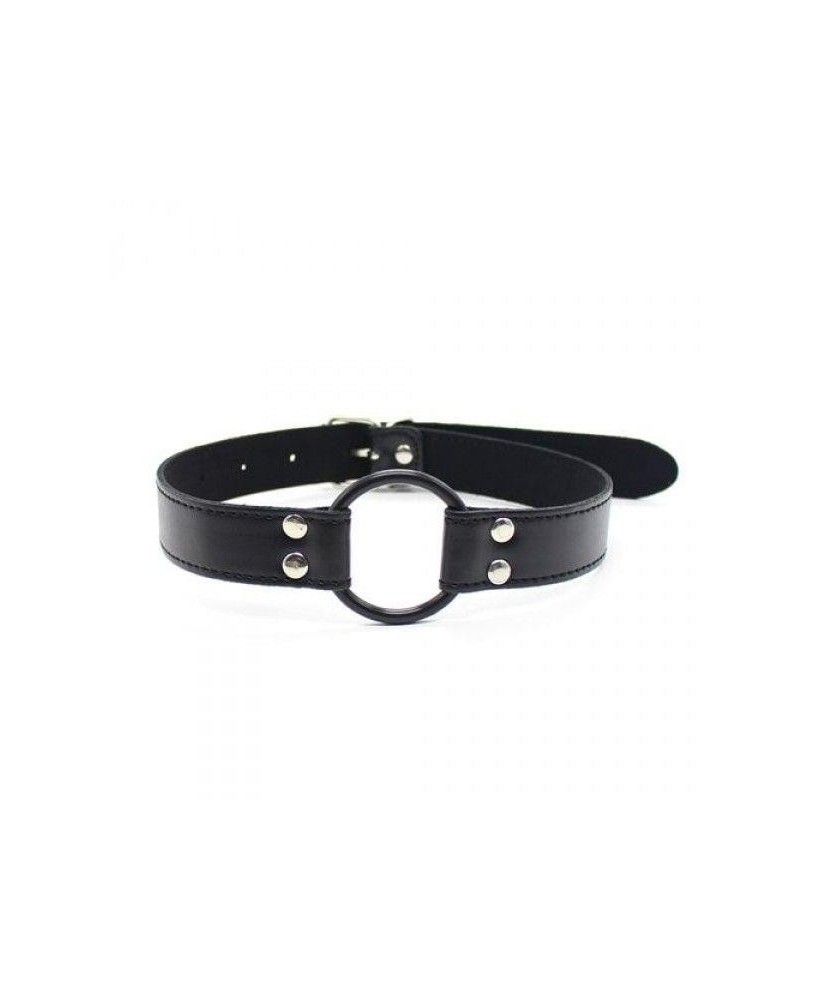 Knebel-Easy Belt Ring Gag (nero)