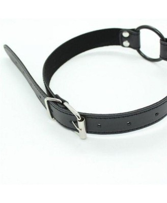 Knebel-Easy Belt Ring Gag (nero)