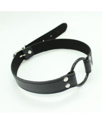 Knebel-Easy Belt Ring Gag (nero)