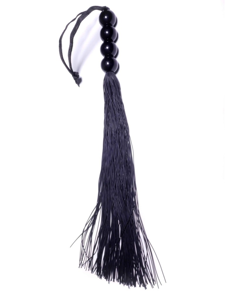 Silicone Whip Black 14"" - Fetish B - Series
