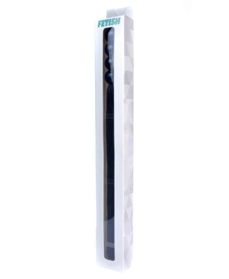 Silicone Whip Black 14"" - Fetish B - Series