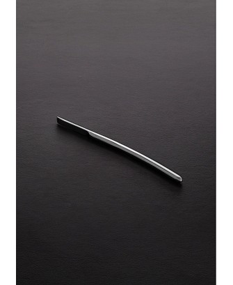 Dilator Single End (8mm) - Brushed Steel - Srebrna Szczotkowana Wtyczka do Cewki