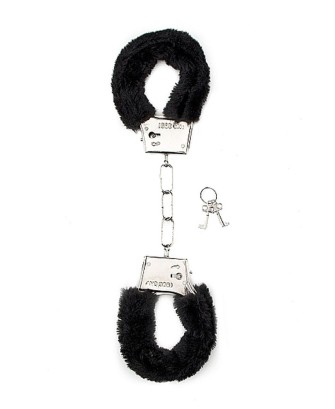 Furry Handcuffs - Black