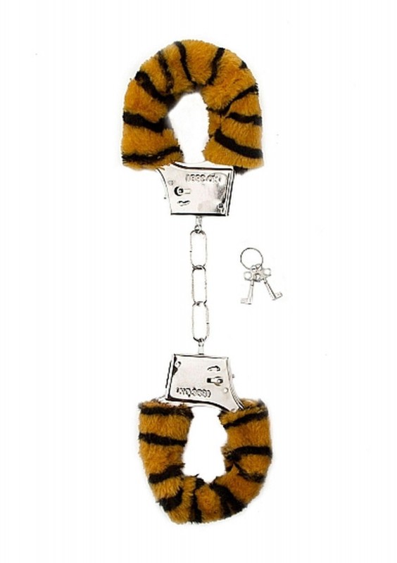 Furry Handcuffs - Tiger