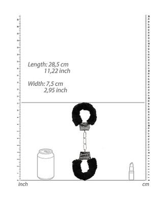 Beginner""s Handcuffs Furry - Black