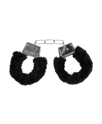 Beginner""s Handcuffs Furry - Black
