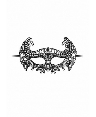 Empress Black Lace Mask - Black