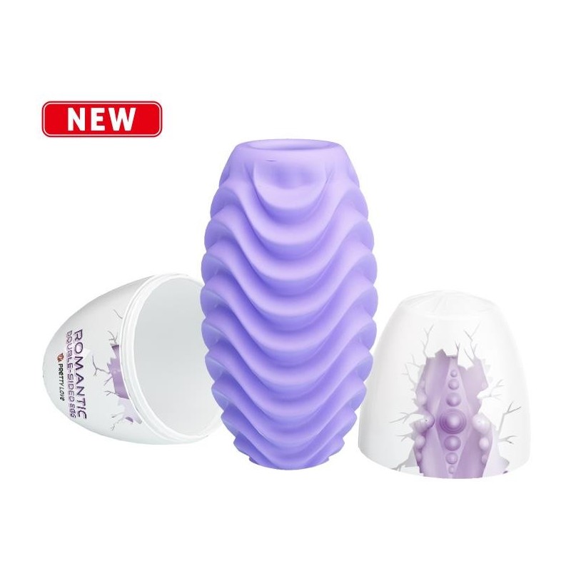 PRETTY LOVE - Romantic double sided egg PURPLE
