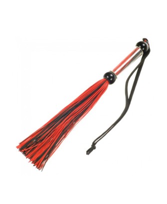 Pejcz- Me You Us Tease And Please Silicone Flogger Black