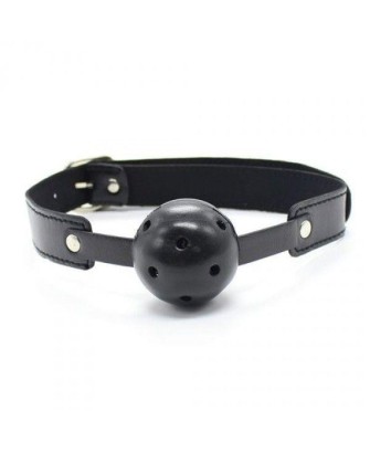 Knebel-Breath Hole Ball Gag (nero)